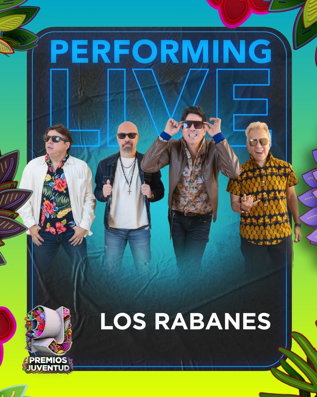 Los Rabanes inauguran los Premios Juventud 2025 en Panamá